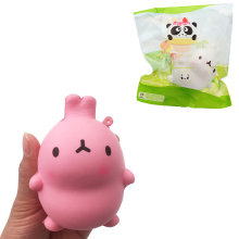Giggle Bread Rabbit Squishy 9*7cm Slow Rising With Packaging Collection Gif Decompression Toy