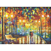 GLIME 1000 stuks puzzel speelgoed diy montage creatieve landschap papier puzzel educatief speelgoed voor cadeau!