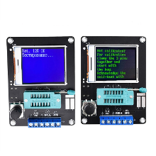 GM328A Transistortester Diode Capacitance ESR Voltage Frequency Meter PWM Square Waving Signaal Generator Solderen
