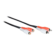 Goobay 2x Tulp Verlengkabel 10m