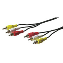 Goobay Cinchstekker (RCA) kabel 2 meter