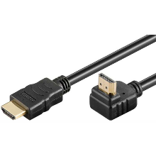 Goobay Goobay KB HDMI 2.0 St St 90° bk 5,0m Hig kabel