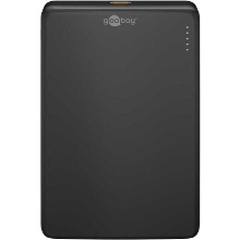 Goobay Magnetische draadloze powerbank 5.000 MAh powerbank 1x USB C + Draadloos opladen, Power Delivery