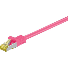 Goobay Patchkabel RJ 45 Cat 6.A S/FTP (PIMF), met Cat.7 Kabel   2 m kabel