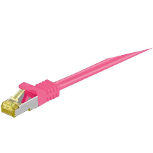 Goobay Patchkabel RJ 45 Cat.6A S/FTP (PIMF), met Cat.7 Kabel 1 meter