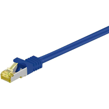 Goobay Patchkabel RJ 45 S/FTP met Cat7 kabel 25 cm, Ruwe kabel