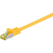 Goobay RJ 45 Patchkabel Cat 6.A S/FTP (PIMF), met Cat.7 Kabel   2 m kabel 500 MHz