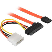 Goobay S ATA 2in1 Datakabel + Stroomadapter adapter 0,5 Meter