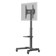 Goobay TV Presentation Stand 37   70 inch (94   178 cm), max. 35 Kg standaard