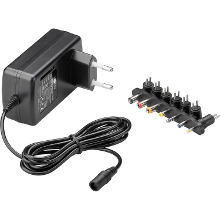 Goobay Universele voeding 9V   24V, Max. 24 W oplader