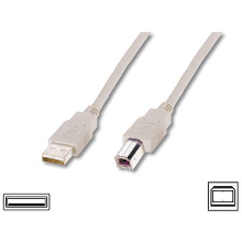 Goobay USB 2.0 A naar USB 2.0 B Kabel kabel 3 m