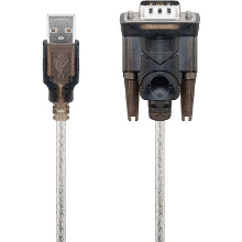 Goobay USB A > seriële RS232 converter kabel 1,5 meter