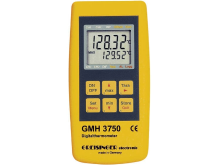 Greisinger GMH 3750 GE Temperatuurmeter Kalibratie ISO  199.99 Tot +850 Â°C Sensortype Pt100