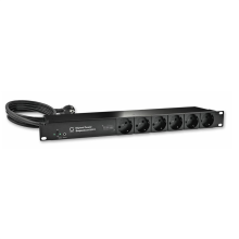 GUDE 8112 4 Expert Power Sequencer 6x beveiligingscontact met overspanningsbeveiliging en netfilter