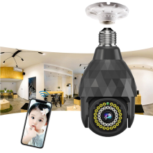 Guudgo WIFI HD 1080P Surveillance E27 Camera 39 Lights Diamond Bulb Ball Camera Smart Dual light Nachtzicht met E27 Base