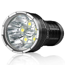 HAIKELITE HK05 5*SFN60 30000LM 1000M Lange Afstand Krachtige LED Zaklamp met 3*21700 Batterij Type C USB Oplaadbaar Hoog