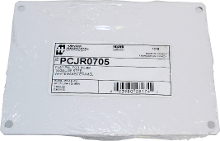 Hammond Electronics Montageplaat Staal Wit (l x b x h) 171 x 124 x 1.8 Mm 1 stuk(s)