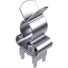 Hebotec SKLF 6   8 Bevestigingselement Doorsteekmontage 1080 014C Bundel Ø (bereik) 6 tot 8 mm 1 stuk(s)