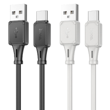HOCO X101 3A USB A tot Type C kabel snel opladen gegevensoverdracht koperen kernlijn 1M lang voor Huawei Mate50 voor Sam