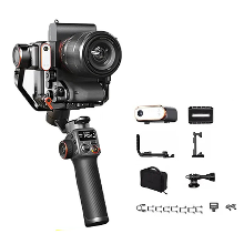 Hohem iSteady MT2 Handheld Gimbal Stabilizer 3 Axis Rotation met vullicht AI Track Anti shake 4 in 1 voor smartphone Mic