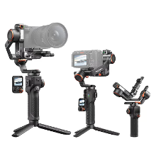 Hohem iSteady MT3/MT3 PRO AI camera Gimbal Stabilizer 2,5KG Belastbaarheid met CCT RGB Vullicht Touchscreen voor DSLM/Te