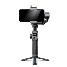 HOHEM M6 Mobiele telefoon anti shake gimbal Magnetische bevestiging AI opvolging Oneindige rotatie Vullicht OLED Groot s