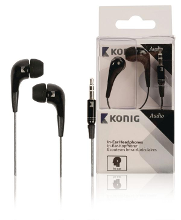 Hoofdtelefoon In Ear 3.5 Mm Zwart