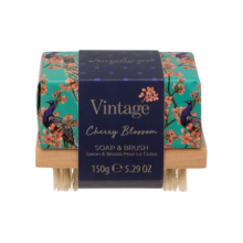 Body Collection Vintage Kersenbloesem Zeep & Borstel   150g