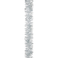Festive Feestelijke Zilver Glitter Slinger   200x10cm