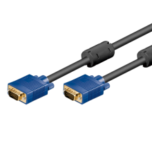 Goobay Full HD SVGA Kabel Mannelijk naar Mannelijk   3m