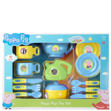 Peppa Pig Knuffelvarken theeset   15 stuks