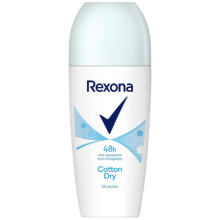 Rexona Deo Roll on Katoen Droog 50ml