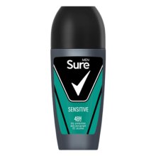 Sure Men Anti Perspirant Sensitive Roll On – 50 ml