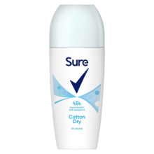 Sure Roll On Deoderant 48h Cotton Dry   50ml