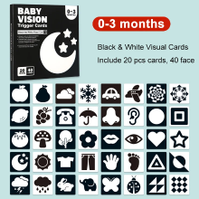 Mijn Hummeltje Baby Vision™ – Kijkpret Moment – Baby Activeringskaarten 0 3 maanden | Educatief Speelgoed