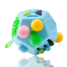 Mijn Hummeltje 12 Sided Decompression Toy™   Verlicht de stress   Sensorische Speelkubus | Educatief Speelgoed