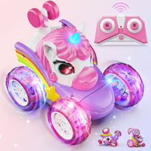 Mijn Hummeltje GlowRide – Kleurrijk & actief – Eenhoorn RC auto Roze eenhoorn | Educatief Speelgoed