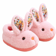 Mijn Hummeltje BunnyToes – Zacht & Warm – Pluche Konijnensloffen Roze / 22 (10–11 jaar) | Educatief Speelgoed