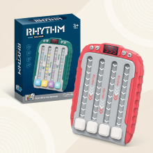 Mijn Hummeltje RhythmIQ – Educatief & Spannend – Muzikale Reflextrainer Rood | Educatief Speelgoed