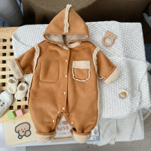 Mijn Hummeltje CozyNest – Knus & Modieus – Dikke Winterromper met Capuchon Capuchon / 80 (6 12 maanden) | Educatief Speelgoed