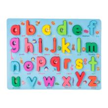 Mijn Hummeltje SmartBoard – Kleurrijk & Educatief – Montessori Cijfer & Letter Leerpuzzel Kleine letters | Educatief Speelgoed