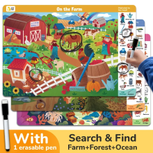 Mijn Hummeltje Search and Find Game – Leren & Speels – Activiteiten Boek Boerderij | Educatief Speelgoed