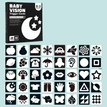 Mijn Hummeltje VisionBook – Educatief & Leerzaam – Baby Cognitie Kaartenboek 0 3 maanden | Educatief Speelgoed