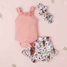 Mijn Hummeltje Baby Girl Summer Outfit – Schattig & Luchtig – Baby Kleding Set Roze / 90 (6–12 maanden) | Educatief Speelgoed