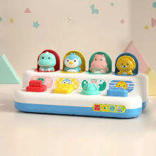 Mijn Hummeltje Pop Up Activity Toy – Ontdekken & Leren – Sensorisch Baby Speelgoed Dieren | Educatief Speelgoed