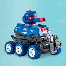 Mijn Hummeltje TankHero – Actief & Robuust – Speelgoedtank met Schietfunctie Blauw / Nee | Educatief Speelgoed