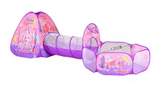 Mijn Hummeltje Fun Fort   Gooien & Gieren   Kinder Speeltent Roze olifant | Educatief Speelgoed