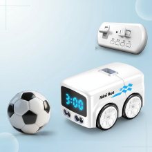 Mijn Hummeltje RoboBus – Intelligent & Interactief – Mini Afstandsbediening Auto Witte Bus | Educatief Speelgoed