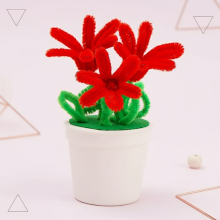 Mijn Hummeltje CraftBloom – Kleurrijk & Creatief – DIY Bloempot Knutselset Tulip | Educatief Speelgoed