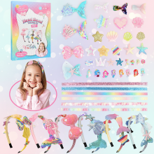 Mijn Hummeltje DIY Headband Making Kit – Creatief & Speels – Haarband Accessoires Set Zeemeermin | Educatief Speelgoed